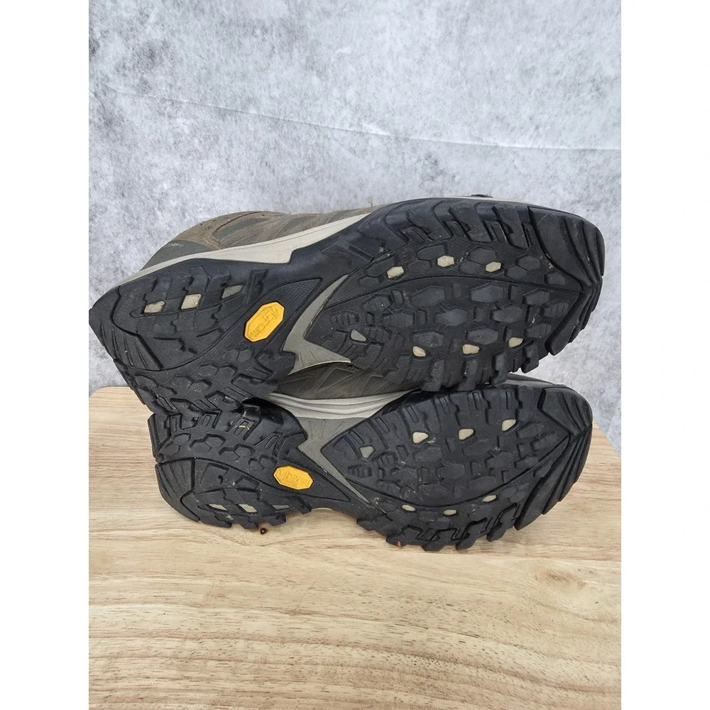 The North Face Storm III Hiking Shoes Mens 9.5 Brown Waterproof Trail Outdoors